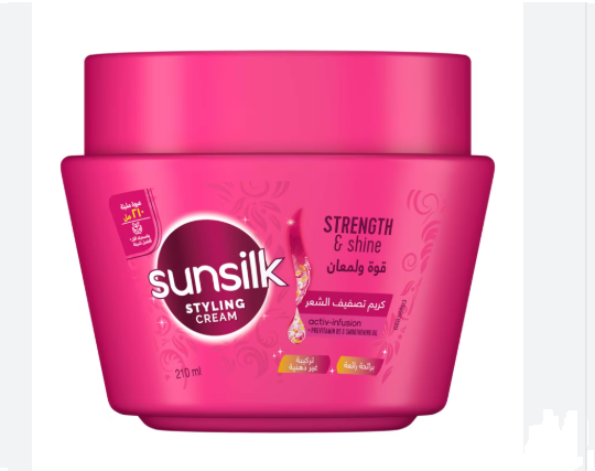 صانسيلك كريم لشعر قوه ولمعان 210مل