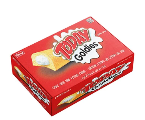 توداي جولديز فراوله 5ج علبه *12