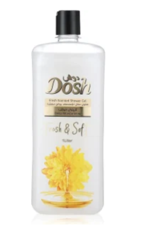 دوش شاور جل كريمي مرطب ابيض 1 لتر