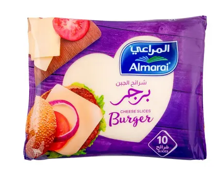 المراعي شرائح الجبن برجر 10 شرائح