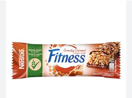 فتنس بار شوفان كراميل 25 جم