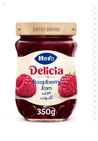 هيرو مربي التوت الاحمر 350 جم