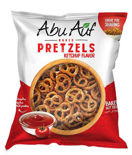 ابو عوف بريتزل كاتشب 105جم