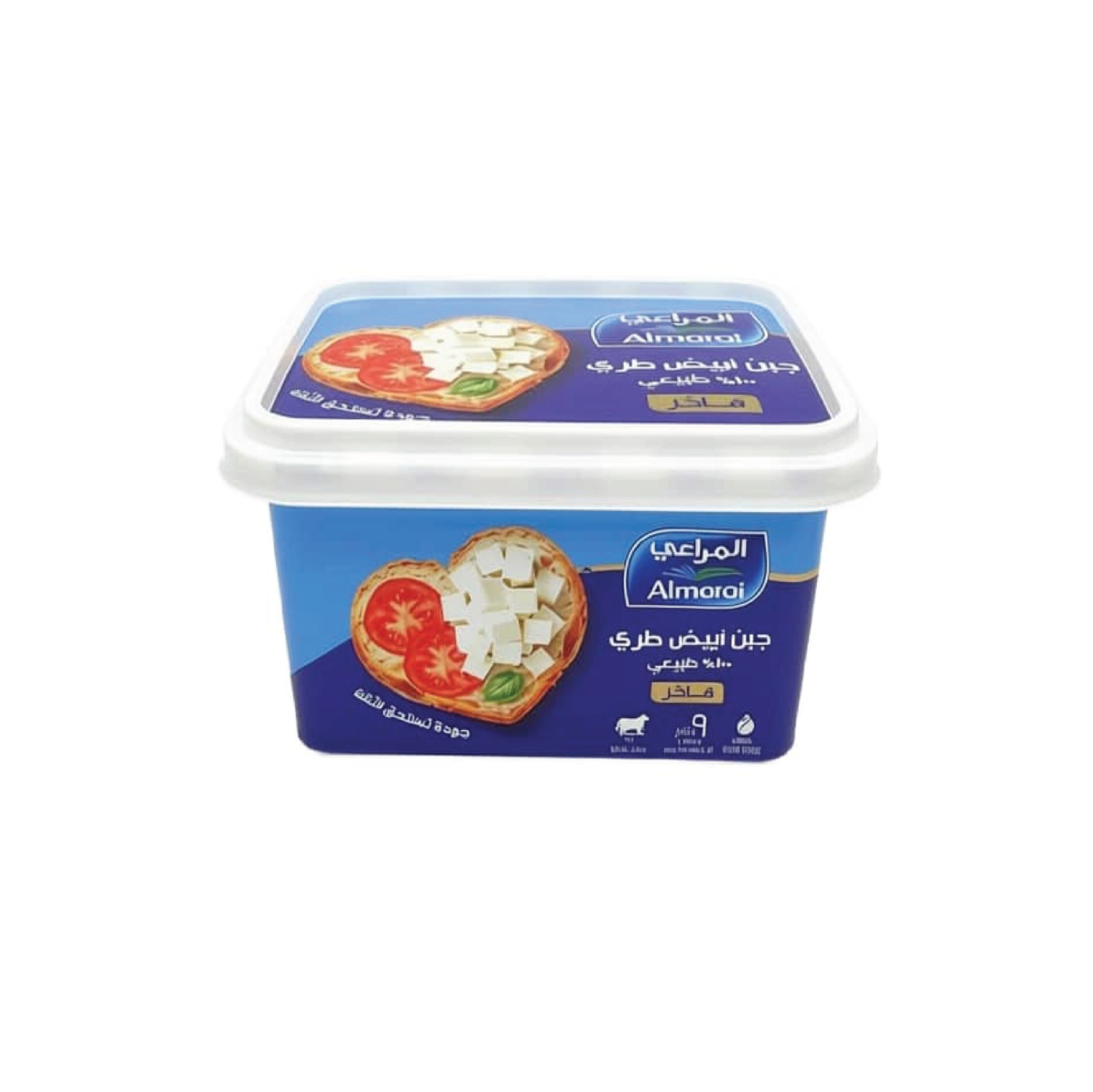 المراعي جبن ابيض طري طبيعي 450 جم