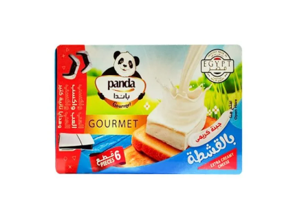 باندا جبن مربعات بالقشطه 8 مربع