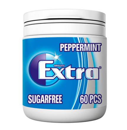 اكسترا لبان نعناع 60 قطعه