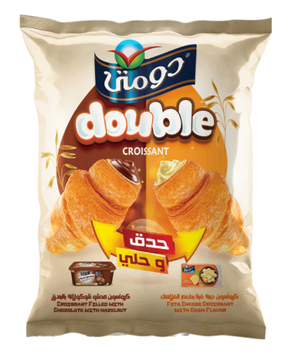 دومتي دوبلو فلامنك وحلو شيكولاته 15جنيه