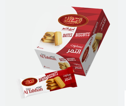 الطحان بسكوت بالتمر 4 قطع علبه *12
