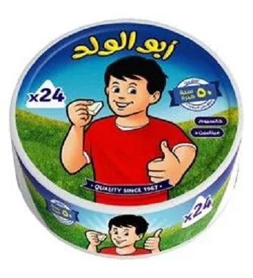 ابو الولد جبنه مثلثات 24 مثلث