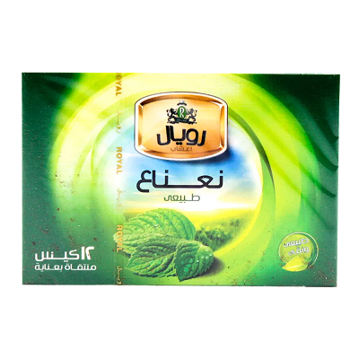 رويال نعناع 12 فتله