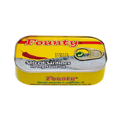 سردين فونتي حار 125جم