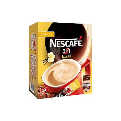 نسكافيه فانيليا 3*1 علبه*24
