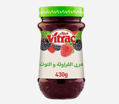 فيتراك مربي فراوله وتوت 430جم
