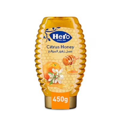 هيرو عسل زهره الموالح 450 جم