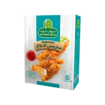 حلواني ستربس الدجاج عادي 400 جم