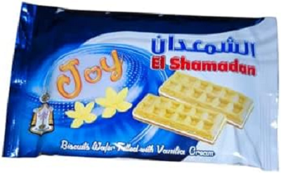 الشمعدان بسكويت ويفر فانيليا