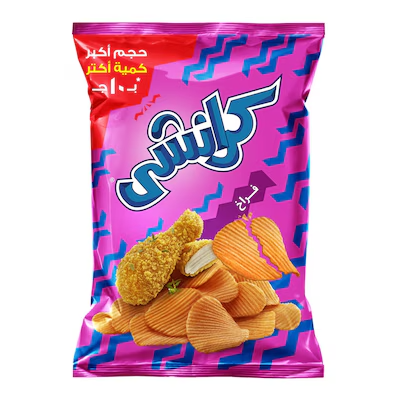 كرانشي شيبس فراخ 10 ج