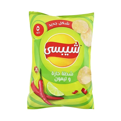 شيبسي شطه وليمون جديد 5ج