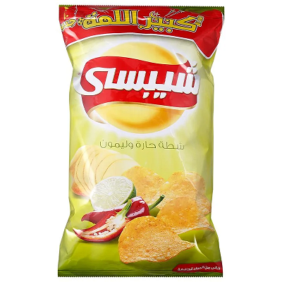 شيبسي كبير اللمه شطه وليمون 10ج