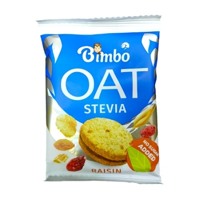 بيمبو شوفان ستيفيا زبيب 8ج