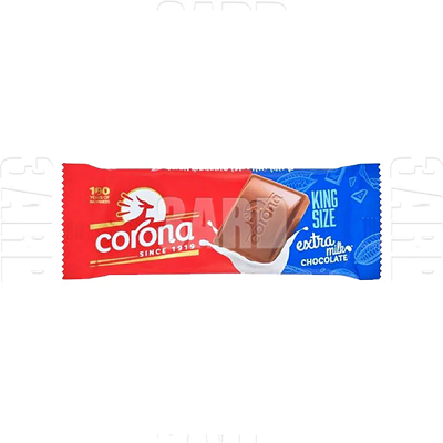 كورونا شيكولاته حليب اكسترا 50 جم