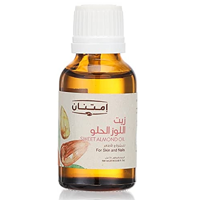 امتنان زيت شعر اللوز الحلو 25 مل