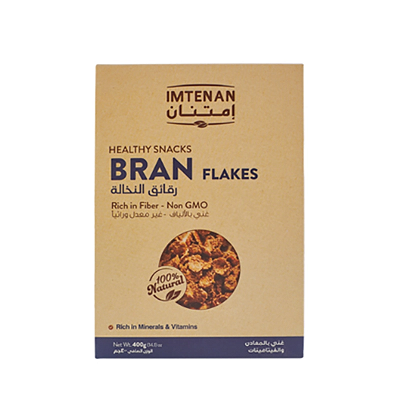 امتنان رقائق النخاله 400جم