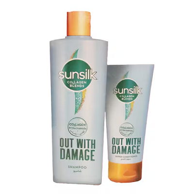 صنسيلك شامبو 350مل +بلسم170مل