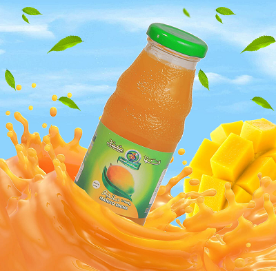 قها نكتار مانجو 250 جم زجاج