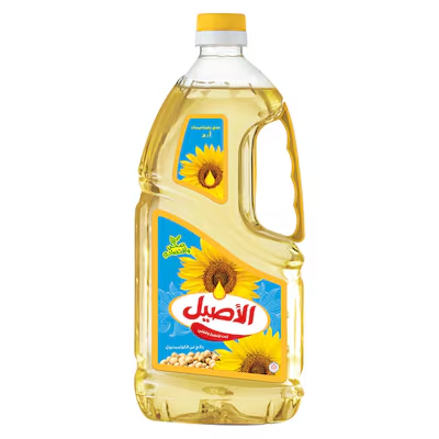 الاصيل زيت عباد 1.5 لتر