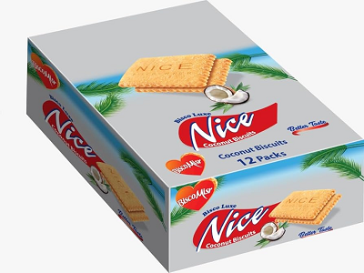 نايس بسكويت بالسكر 5 ج علبه*12