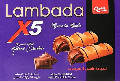 لمبادا اكس فايف اهرامات 5 جنيه علبه*6