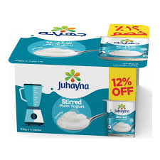 جهينه زبادي ستيرد طبيعي 105جم عرض خصم12%