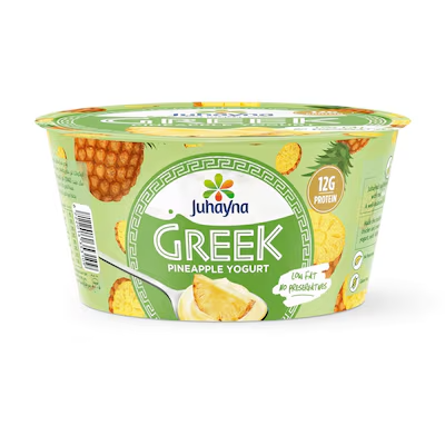 جهينه زبادي يوناني اناناس 180 جم