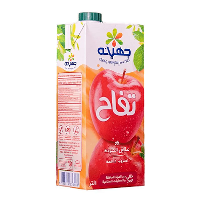 جهينه عصير تفاح 1 لتر