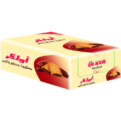 اولكر بسكويت بالتمر 6 قطع علبه *12