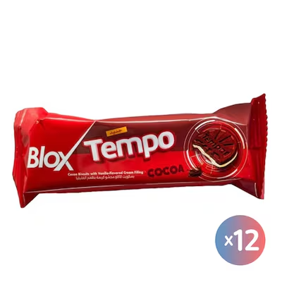بلوكس تيمبو شيكولاته 5ج علبه *12