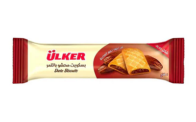 اولكر بسكويت تمر 4 قطع