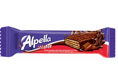 البيلا ويفر بالشوكولاته 10ج