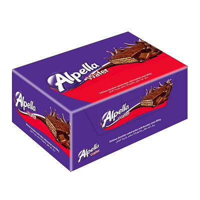 البيلا ويفر بالشوكولاته 10ج علبه *6