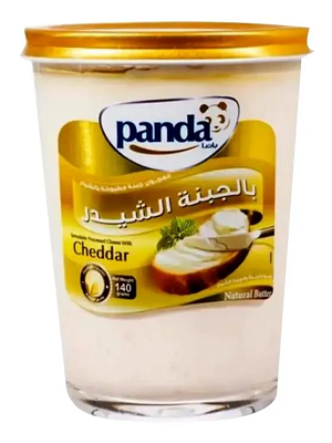 باندا جبن مطبوخ شيدر 140جم طبيعي