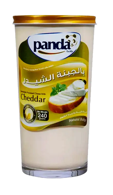 باندا جبن مطبوخ شيدر 240جم طبيعي