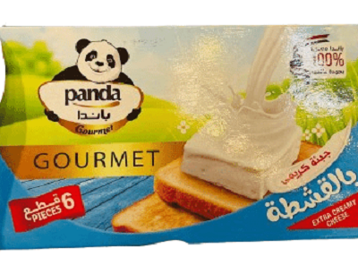 باندا جبن مربعات بالقشطه 6مربع