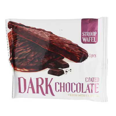 ستروب وافل بسكويت مغطي شيكولاته دارك41 جم
