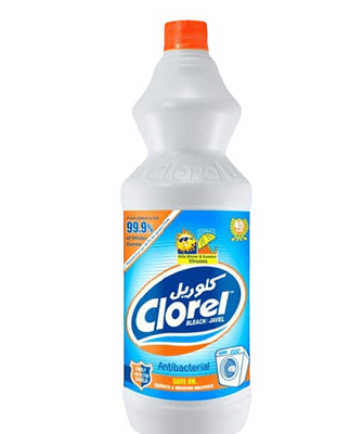 كلوريل مبيض وعطر ملابس ليمون 1 لتر