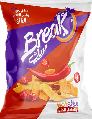 بريك بطعم بالفلفل الحار 5ج