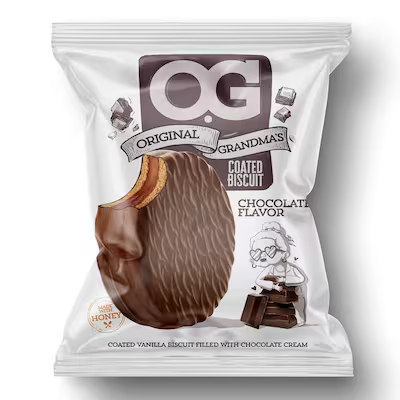 او جي بسكويت محشو شيكولاته7ج