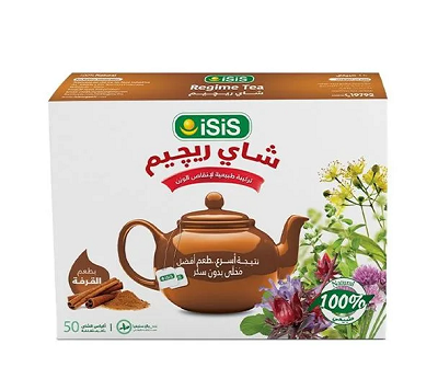 ايزيس شاي رجيم بالقرفه 50 فتله