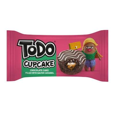 تودو كب كيك كراميل 10ج