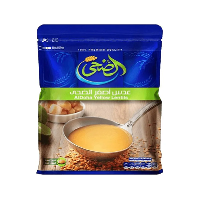 الضحي عدس اصفر 500 جم